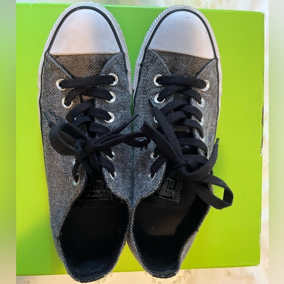 Converse All Stars- High Street Black Tweed - Picture 6 of 14